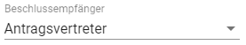 Beschlussempfaenger