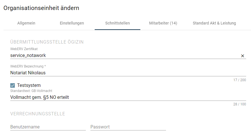 KonfigurationOESchnittstellen