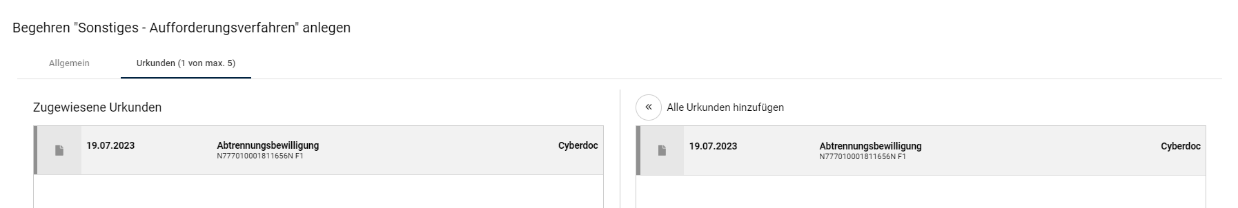 UrkundenTabNW